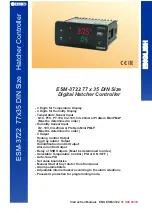 Preview for 1 page of EMKO ESM-3722 Instruction Manual