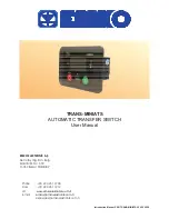 EMKO TRANS MINI ATS User Manual preview