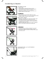 Предварительный просмотр 4 страницы Emmaljunga Adapter for Travel System Instruction Manual