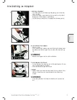 Предварительный просмотр 5 страницы Emmaljunga Adapter for Travel System Instruction Manual