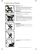 Предварительный просмотр 8 страницы Emmaljunga Adapter for Travel System Instruction Manual