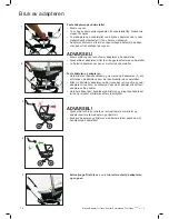 Предварительный просмотр 12 страницы Emmaljunga Adapter for Travel System Instruction Manual