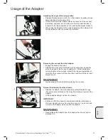 Предварительный просмотр 21 страницы Emmaljunga Adapter for Travel System Instruction Manual