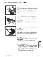 Предварительный просмотр 105 страницы Emmaljunga Classic Sport Instruction Manual