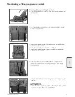 Предварительный просмотр 71 страницы Emmaljunga Double City Cross Instruction Manual