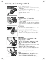 Предварительный просмотр 8 страницы Emmaljunga Double Monkey Instruction Manual