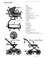 Предварительный просмотр 4 страницы Emmaljunga Duo Combi Sport stroller 3-in-1 Instruction Manual