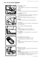 Предварительный просмотр 10 страницы Emmaljunga Duo Combi Sport stroller 3-in-1 Instruction Manual