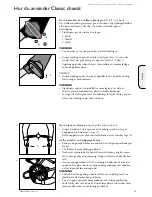 Предварительный просмотр 13 страницы Emmaljunga Duo Combi Sport stroller 3-in-1 Instruction Manual