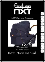 Emmaljunga NXT Carrycot Supreme Instruction Manual preview