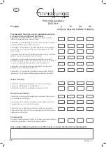 Предварительный просмотр 184 страницы Emmaljunge nxt90f Instruction Manual