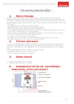 Предварительный просмотр 23 страницы Emme Esse 82201 User Manual