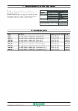 Предварительный просмотр 6 страницы EMME M74NB Instructions For Installation, Use And Maintenance Manual