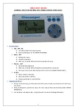 Preview for 7 page of emmegi GIOCAMPER M7 T-Sat Instructions For Use & Warranty