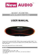 Предварительный просмотр 1 страницы EMMERSON NEW AUDIO M-50BT User Manual