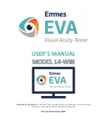 Emmes EVA 14-WIN User Manual предпросмотр