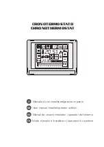 Preview for 1 page of emmeti CHRONOTHERMOSTAT User Manual Installer/Operator System