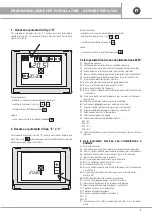 Preview for 3 page of emmeti CHRONOTHERMOSTAT User Manual Installer/Operator System