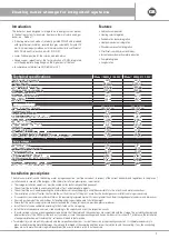 Preview for 7 page of emmeti EB300-S15-AS50 Instruction For Installation And Maintenance