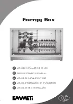 emmeti Energy Box Installation And Use Manual предпросмотр