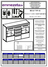 Preview for 1 page of Emmezeta 102017 Assembling Instructions