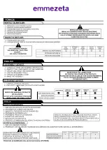 Preview for 28 page of Emmezeta 102017 Assembling Instructions