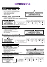 Предварительный просмотр 20 страницы Emmezeta 606623/22618518 Assembling Instructions