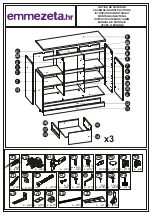 Preview for 3 page of Emmezeta 606632/22620018 Assembling Instructions