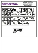 Preview for 3 page of Emmezeta 634996 Assembling Instructions