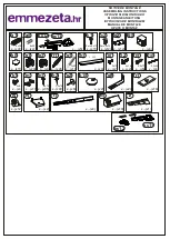 Preview for 3 page of Emmezeta 634998 Assembling Instructions