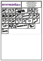 Предварительный просмотр 3 страницы Emmezeta 634999 Assembling Instructions