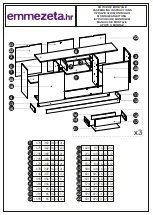 Предварительный просмотр 4 страницы Emmezeta 635000 Assembling Instructions