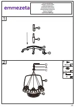 Preview for 2 page of Emmezeta ALORI 650434 Assembly Instructions Manual