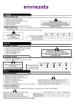 Preview for 28 page of Emmezeta ANGEL 21 101990/22611398 Assembling Instructions