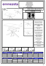 Preview for 1 page of Emmezeta ARGOS JA7180-GM Assembly Instructions Manual