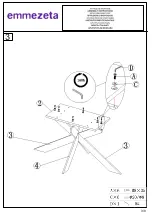 Preview for 3 page of Emmezeta ARGOS JA7180-GM Assembly Instructions Manual