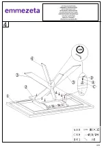 Preview for 4 page of Emmezeta ARGOS JA7180-GM Assembly Instructions Manual