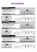 Preview for 9 page of Emmezeta ARGOS JA7180-GM Assembly Instructions Manual