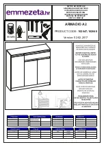 Preview for 1 page of Emmezeta ARMADIO A2 Assembling Instructions