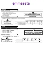 Preview for 10 page of Emmezeta BT-9621H-2 Assembly Instructions Manual