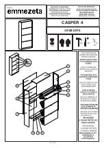 Preview for 1 page of Emmezeta CASPER 4 Assembling Instructions