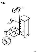 Предварительный просмотр 17 страницы Emmezeta CLFR315 Assembling Instruction