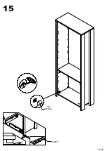 Preview for 15 page of Emmezeta CLFR725 Assembling Instruction