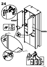 Предварительный просмотр 24 страницы Emmezeta CLFR726 Assembling Instruction