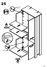 Предварительный просмотр 25 страницы Emmezeta CLFR726 Assembling Instruction