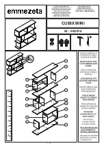 Emmezeta CUBIX MINI Assembling Instructions предпросмотр