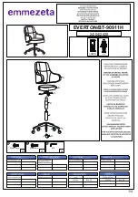 Emmezeta EVERTON BT-90911H Assembly Instructions Manual preview