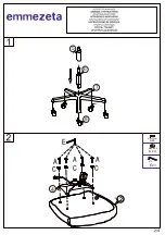 Preview for 2 page of Emmezeta FY-2059-2 Assembly Instructions Manual