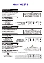 Preview for 5 page of Emmezeta FY-2059-2 Assembly Instructions Manual