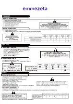 Preview for 6 page of Emmezeta FY-2059-2 Assembly Instructions Manual